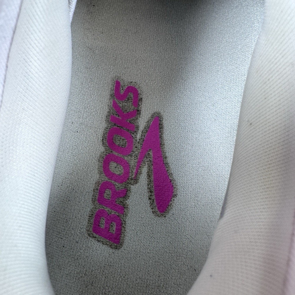 Brooks Hyperion 3 Womens Size 9 White Luminary Cyber Pink Road Running Shoes - Picture 11 of 12